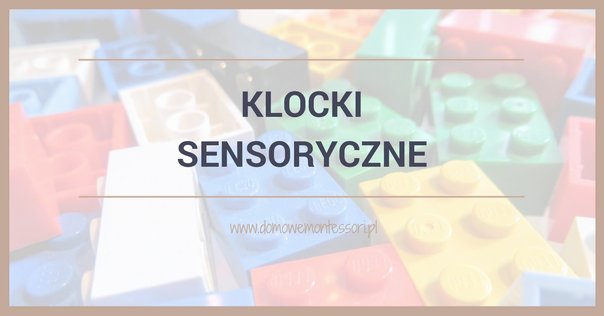 Klocki sensoryczne