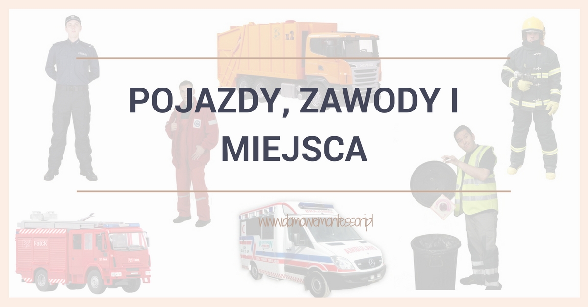 Słownictwo - pojazdy, zawody i miejsca