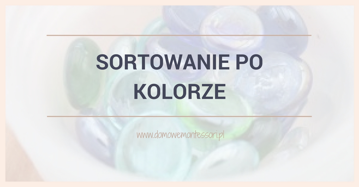 Sortowanie po kolorze