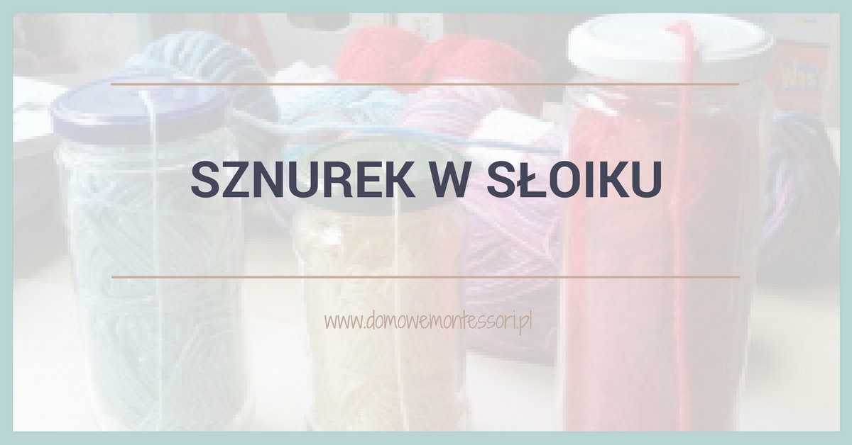 Sznurek w słoiku