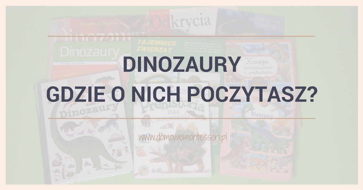 Książki o dinozaurach