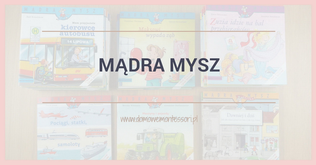 Mądre książki z serii Mądra Mysz