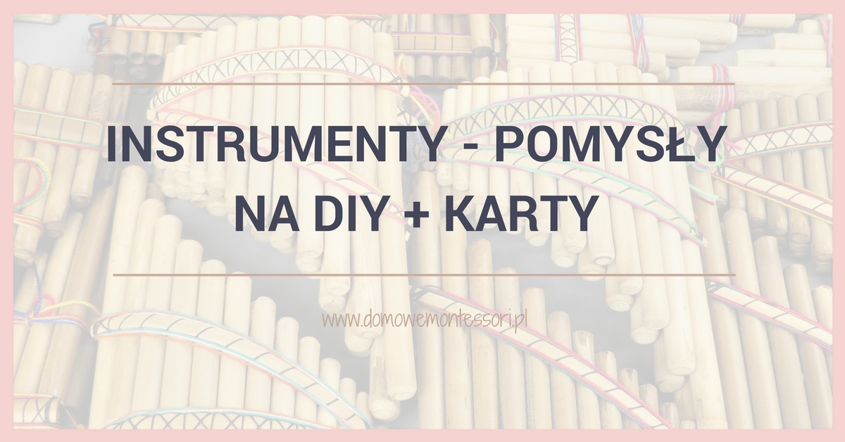 Instrumenty muzyczne - Zrób To Sam + karty