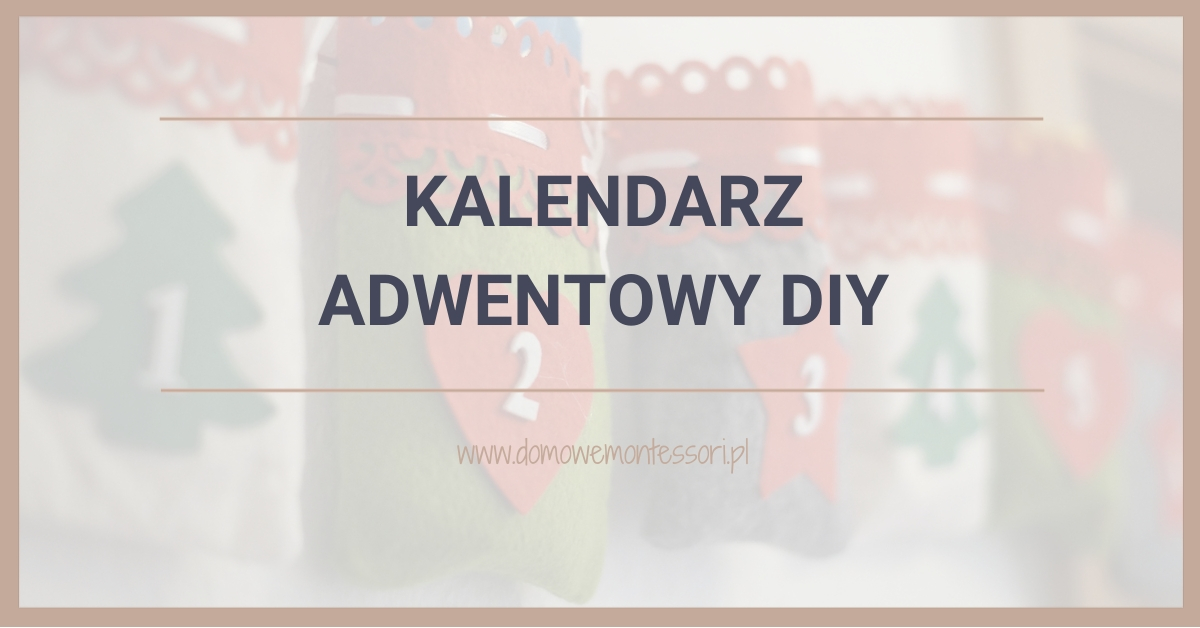 Kalendarz adwentowy DIY